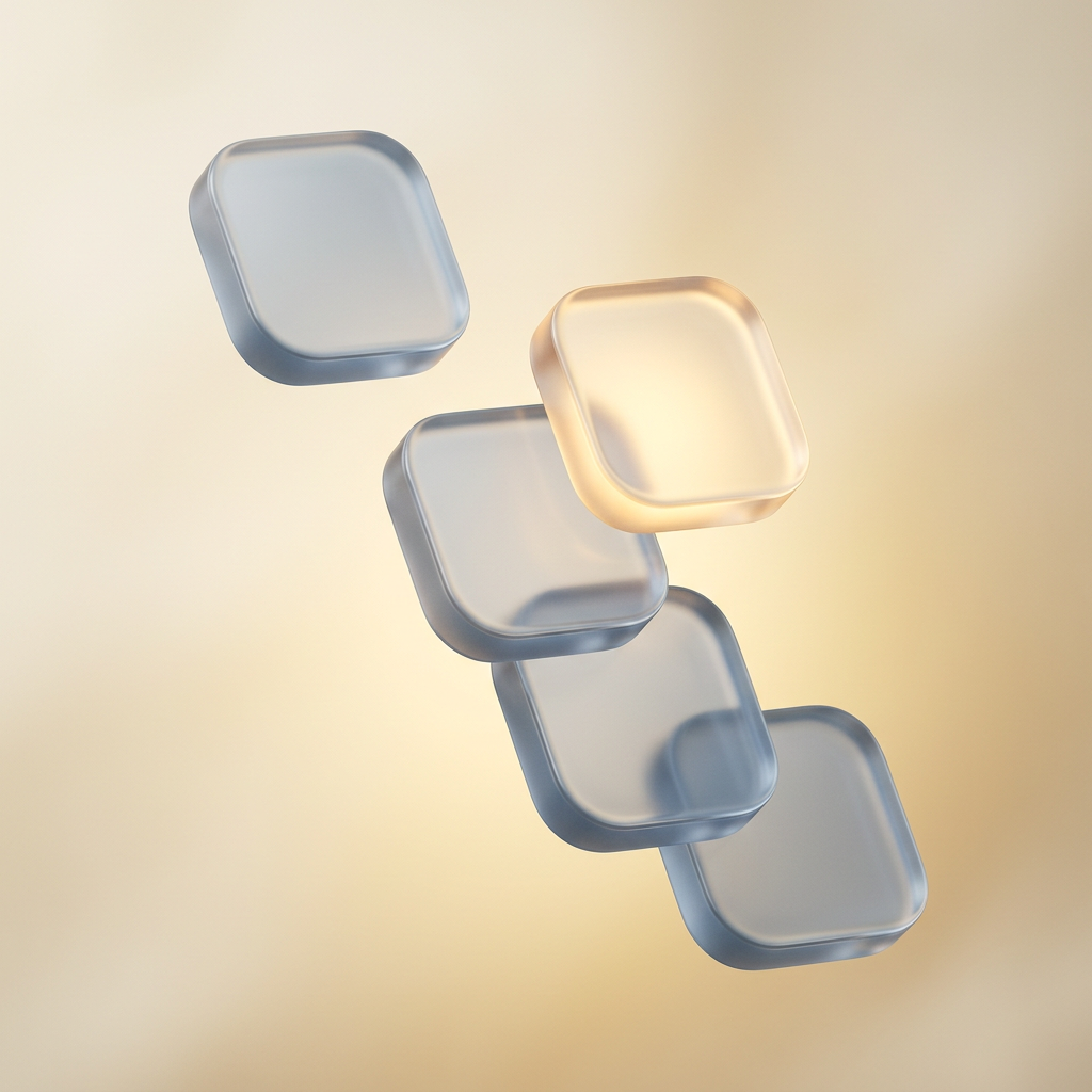 Glass emblem for Apps.